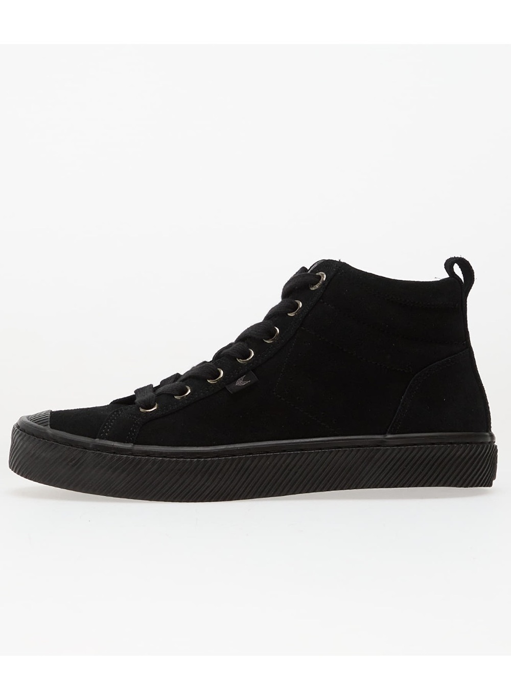 Cariuma Unisex Black Sustainable High-Top Canvas Sneakers